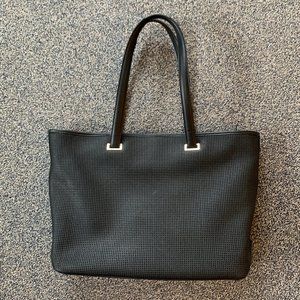 Lo & Sons Seville Perforated Saffiano Leather Tote